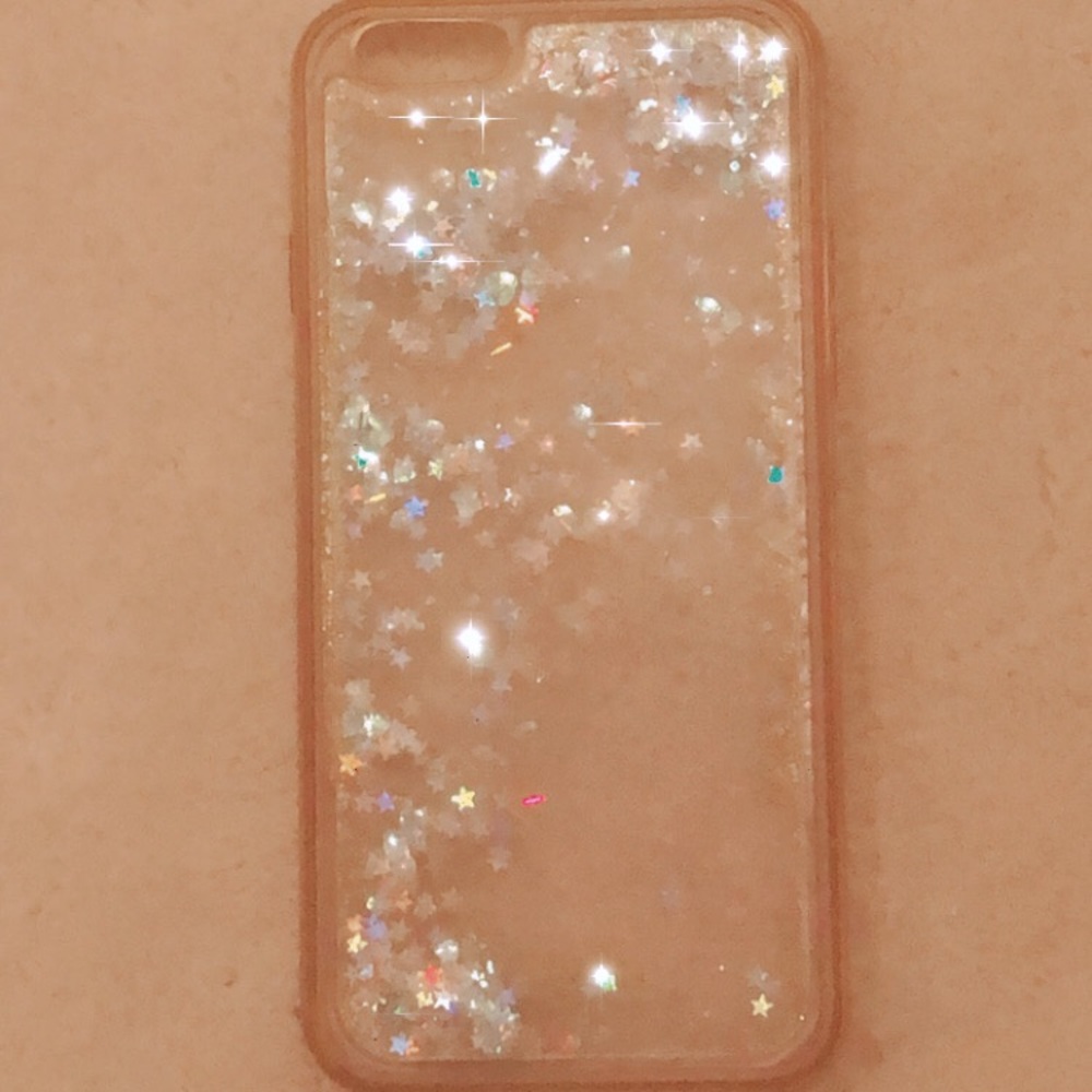 glitterfall phone case